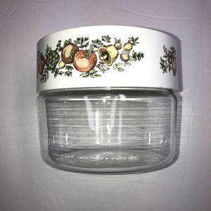 vintage Pyrex spice of life storage container 1pt